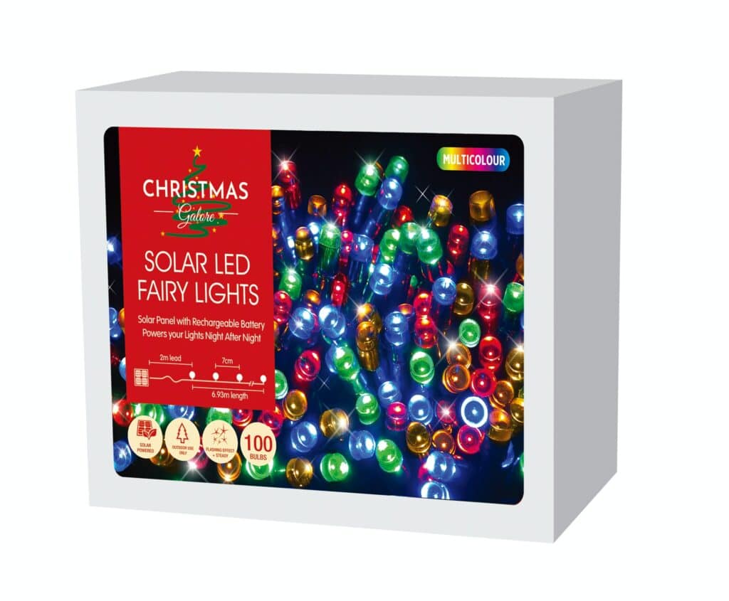 Asda solar deals string lights