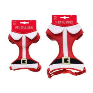 Santa Dog Harness Asst Sizes