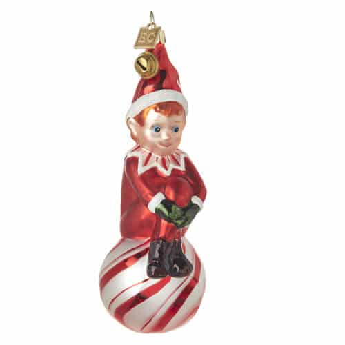 Buy RAZ Peppermint Elf HO Christmas Decorations Online| Christmas Galore