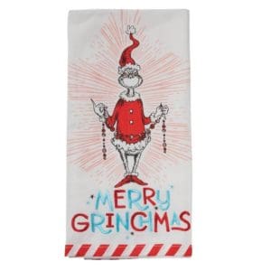 D56 - Grinch Tea Towel