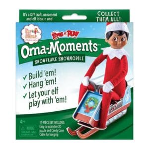 Orna-Moments Holiday Snow Mobile