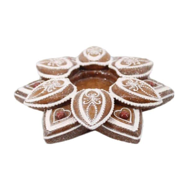 Gingerbread Tea Light Holder