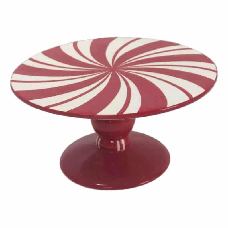 Peppermint Cake Stand | Christmas Galore