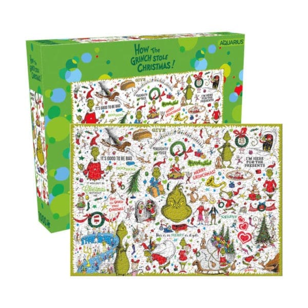 The Grinch Collage 1000pc Puzzle