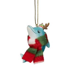 Hanging Christmas Dolphin
