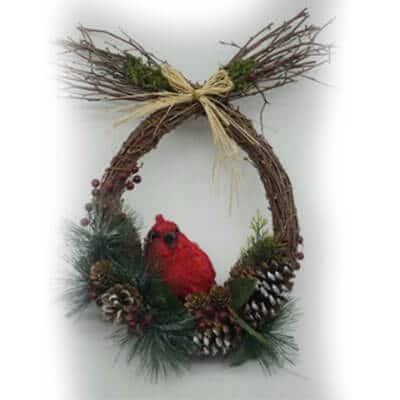 Wreath with Bird