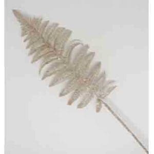 55cm Leaf Spray Champagne