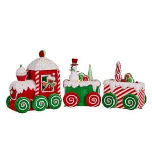 Candy Cane Christmas Train