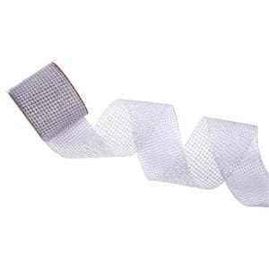 Silver Mesh Ribbon