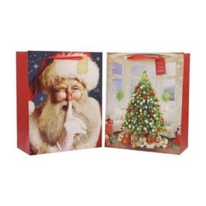 Santas Wonderland Jumbo Gift Bag