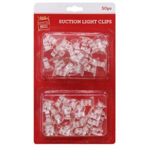 LIGHT CLIPS SUCTION CUP 50pc