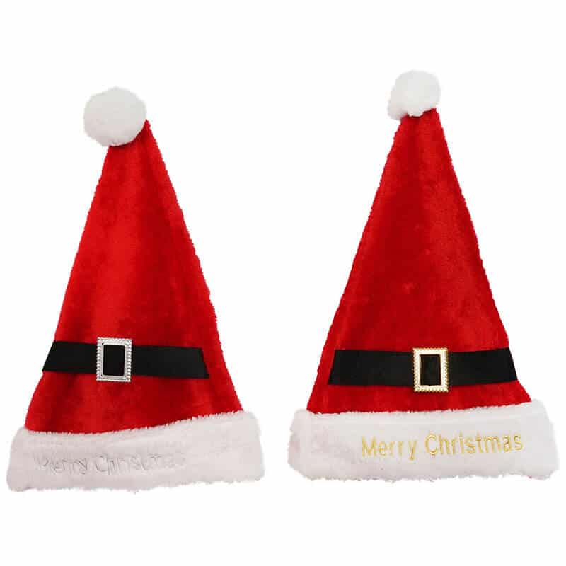 Buy Santa Hat Plush Christmas Decorations Online Christmas Galore