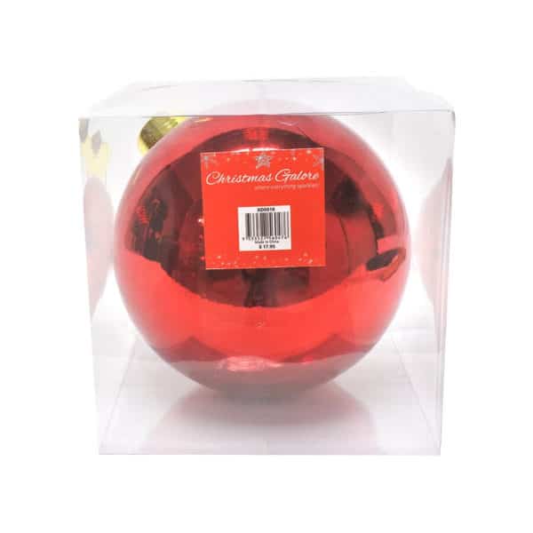 Bauble 20cm Red