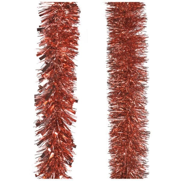 Tinsel Fine & Mixed 2m Rose Gold