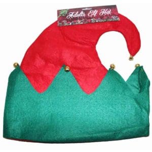 Adult Elf Hat With Bells