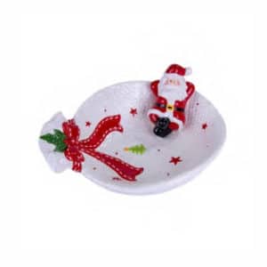 Ceramic Santa Treat Plate