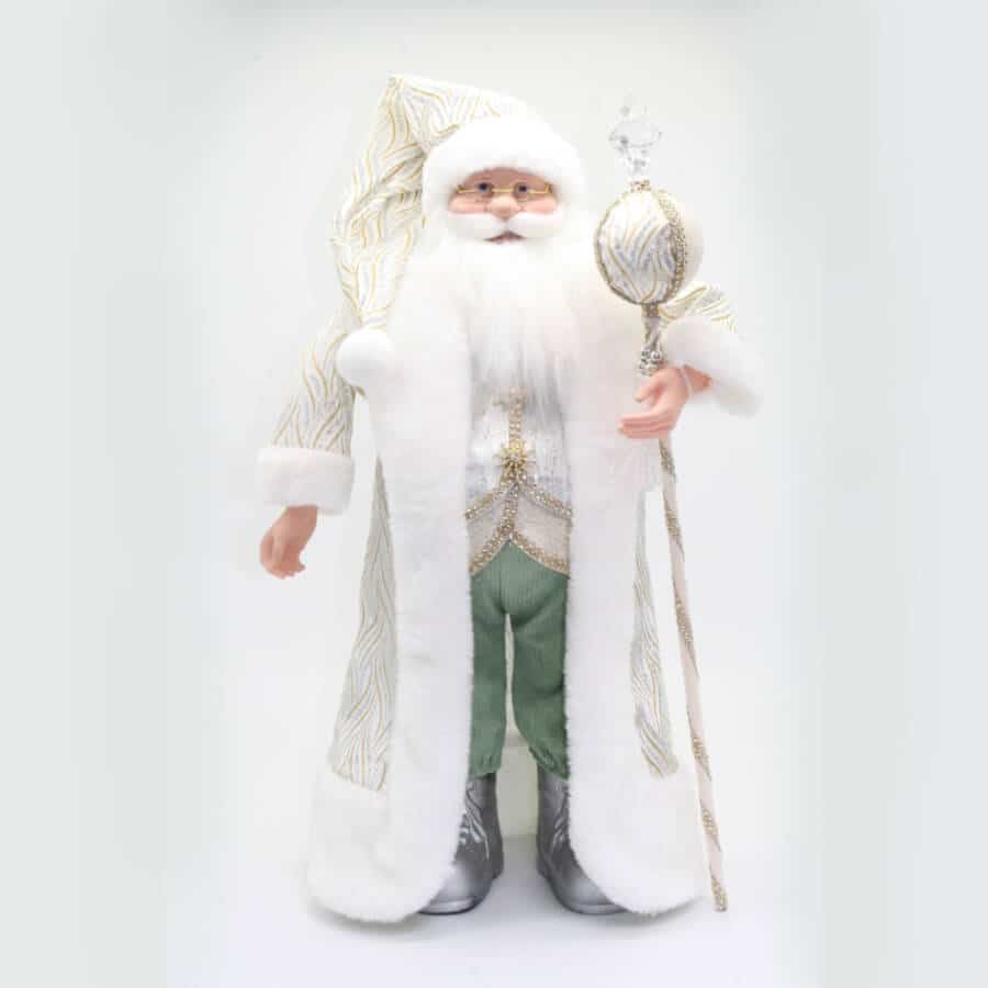 Buy Santa - Mint 60cm Christmas Decorations Online| Christmas Galore