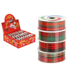 2.7M TARTAN RIBBON