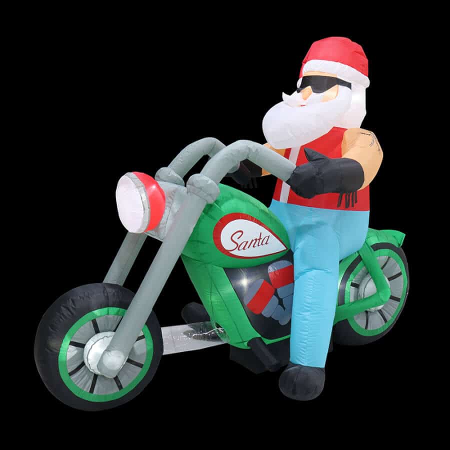 Buy Airpower Santa Bikie! Christmas Decorations Online| Christmas Galore