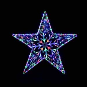 LED Star with Snowflake - PRE-ORDER