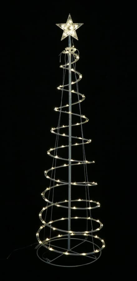 Buy LED Spiral Tree 150cm WW Or White Christmas Decorations Online ...