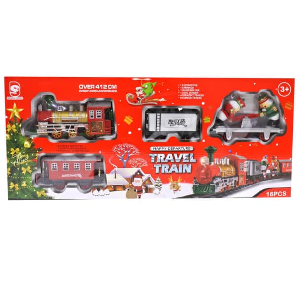 Travel Train Set 16pc