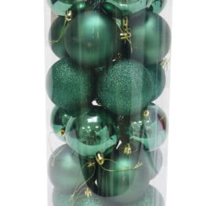 Forest Green Baubles
