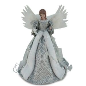 40cm Angel Silver Tree Top