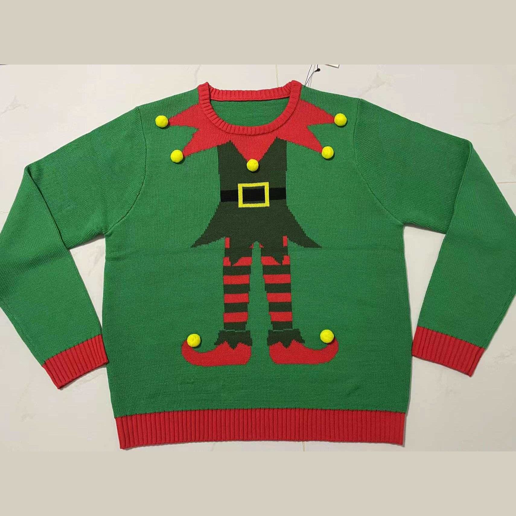 Buy Christmas Jumper Elf Christmas Decorations Online Christmas Galore