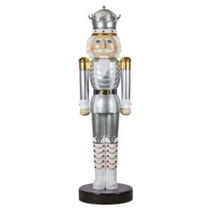 Nutcracker KING! - Silver & White