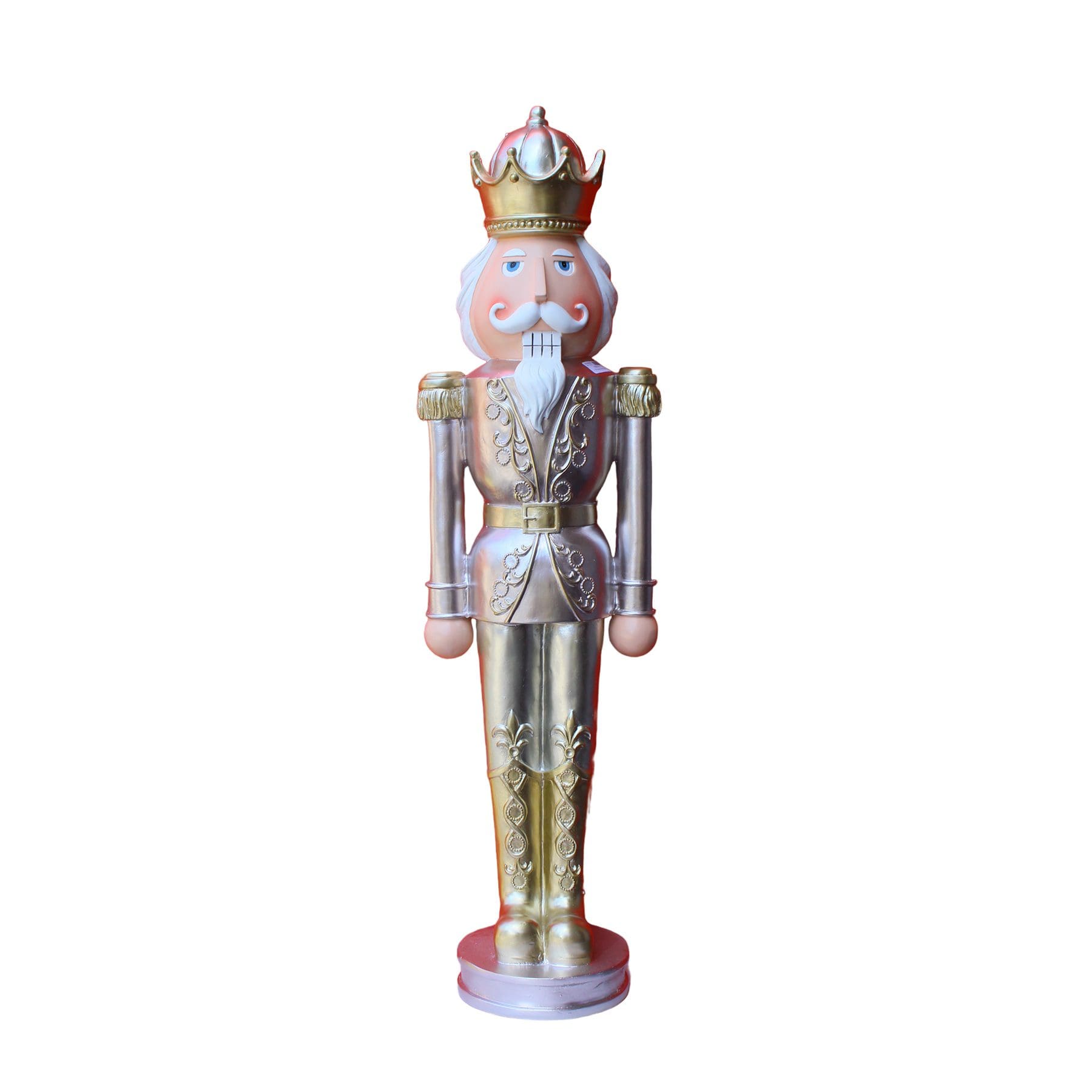 100cm Gold/Silver Nutcracker