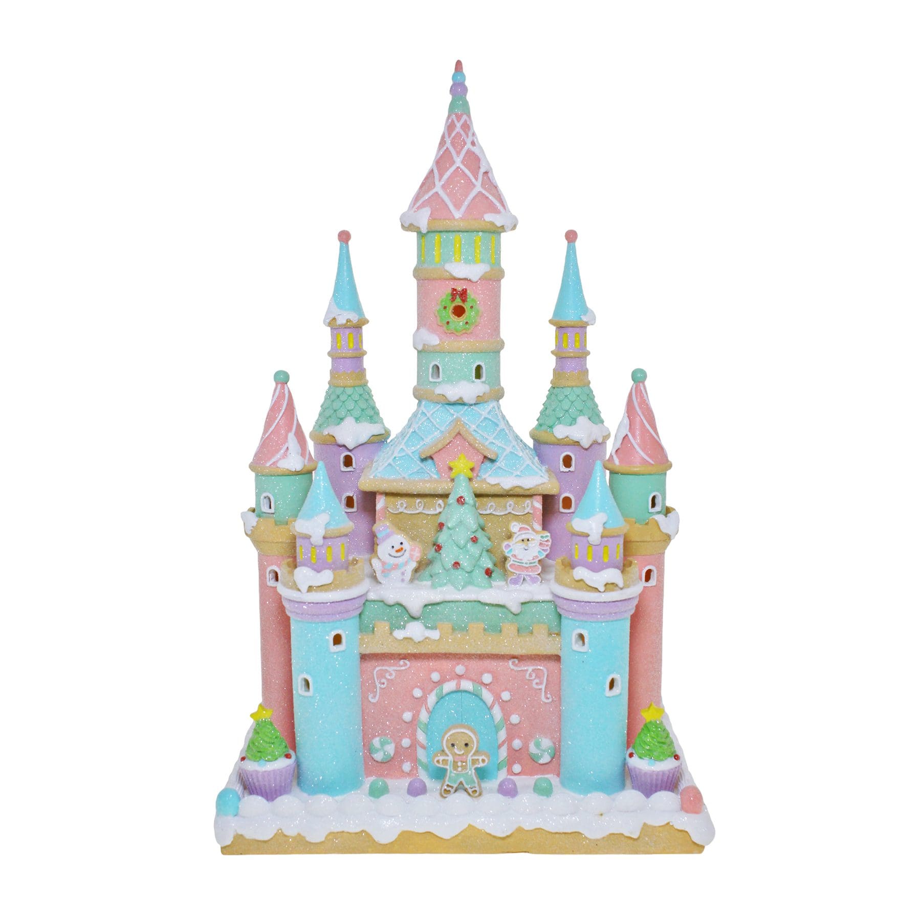 42cm Gingerbread Castle LED